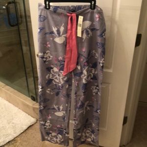 Long talk sally pajama pant with tag, new and not worn